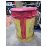 HALF ROUND HALL CABINET