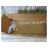 GLASS SAMPLE BOTTLES -- NO LIDS