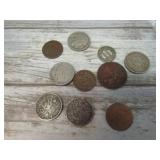 ASSORTED OLD COINS