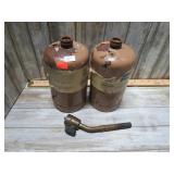 2-- PROPANE TANKS & TORCH