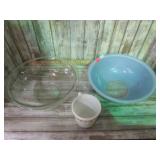PYREX BOWLS & CUP