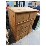 PINE CHEST OF DRAWERS