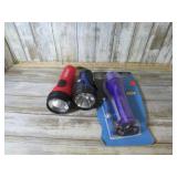 3-- LED FLASHLIGHTS