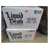 2-- 12pk LIQUID DEATH MOUNTAIN WATER