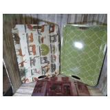 SERVING PLATTERS & CUTTING BOARD