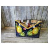 CERAMIC LETTER HOLDER