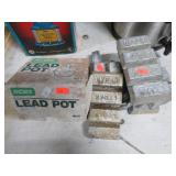 RCBS LEAD P-OT & TIN INGOTS