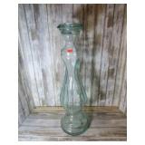 LARGE GLASS VASE