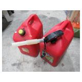 2-- 5gal GASOLINE JUGS