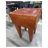 VINTAGE BUTCHER BLOCK TABLE