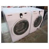 SAMSUNG FRONT LOAD CLOTHES WASHER & DRYER