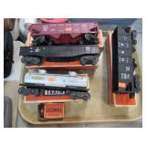 LIONEL MODEL TRAIN CARS