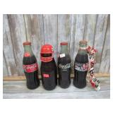VINTAGE COCA COLA & BUDWEISER BOTTLES
