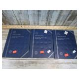 3-- 1909 - 1940 LINCOLN CENT BOOKS & COINS