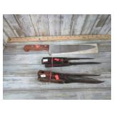 VINTAGE CARVING KNIVES