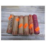 6 rolls-- WHEAT PENNIES