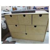 WALLET & WOODEN ORGANIZER