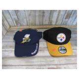 STEELERS & SEABEES HATS