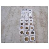 ASSORTED TOKENS & COINS