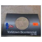 YORKTOWN CENTENNIAL MEDALLION