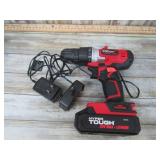 20 VOLT CORDLESS DRILL -- WORKS.