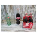 COCA COLA BOTTLES & CARRIER