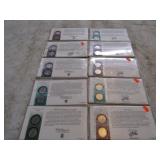 10-- PHILADELOPHIA / DENVER MINT STATE QTR SETS