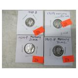 4-- MERCURY DIMES