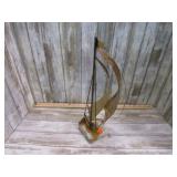 SAILBOAT ART SCULPTURE