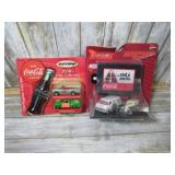 COCA  COLA DIECAST CAR SETS