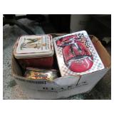 ASSORTED ADVT TINS