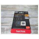 SANDISK 256 GB MICRO SD CARD