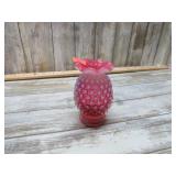 SMALL HOBNAIL VASE