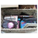 BASKET FULL OF WALLETS, ETC