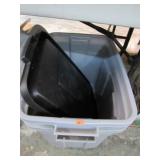 2-- STORAGE TUBS & LIDS
