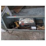 WOODEN TOOL CADDY & MISC