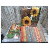 "RAG" MAT, POT HOLDER SET & FLOWER MAT