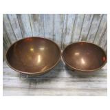 2-- COPPER BOWLS