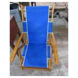 BEAUTIFUL OAK BEACH CHAIR