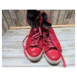 LEVIS RED SHOES SIZE 10