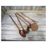 COPPER KITCHEN UTENSILS