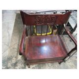 ANTIQUE POTTY CHAIR