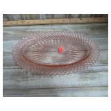 PINK GLASS DISH