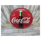 1990 COCA COLA 12" BUTTTON SIGN