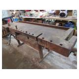 ANTIQUE CARPENTERS WORK BENCH
