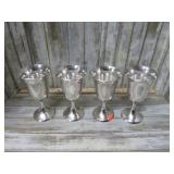 4-- STERLING WINE CUPS -- 23.25 ozt