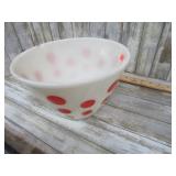 FIRE KING MIXING BOWL -- 9 1/2" -- HAS CHIP