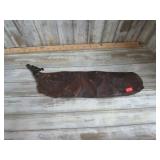 CIVIL WAR ERA LEATHER SHOT / POWDER FLASK