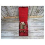 SNAP-ON METRIC HEX KEY SET -- MISSING 3