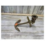BRASS ANCHOR CANDLE HOLDER